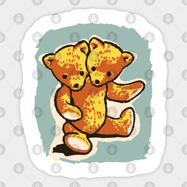Two headed teddy bear cheap